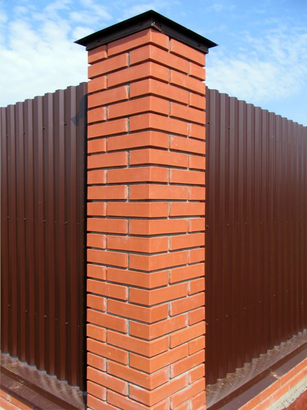 Brick Columns Installation