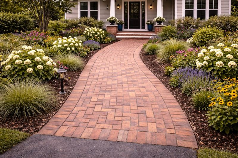 Brick Walkway Installation in Fairfield County, CT
